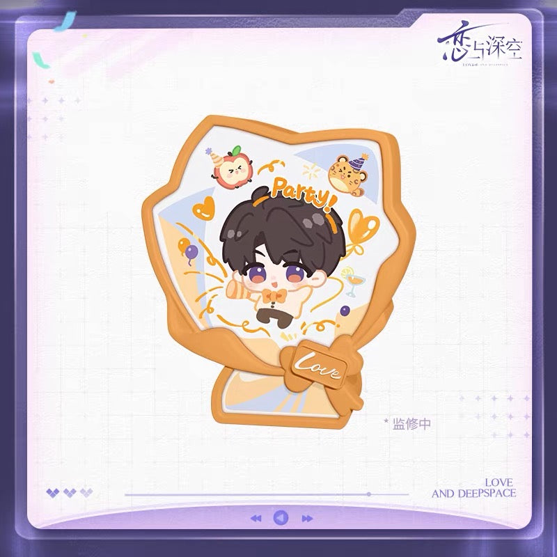 *PREORDER Love and Deepspace: Night Soirée Series Mini Night-Light Magnetic Fridge Magnet