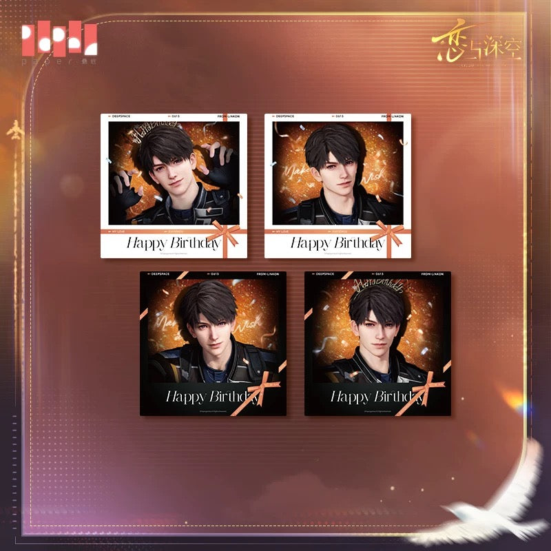 *PREORDER* Love and Deepspace: Caleb Beyond the Horizon Birthday 2026 Wide Polaroid Photo Set