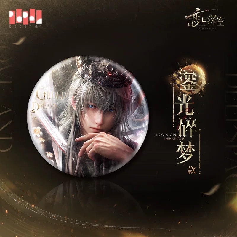 *PREORDER Love and Deepspace Xavier Fallen Crown Series Badge