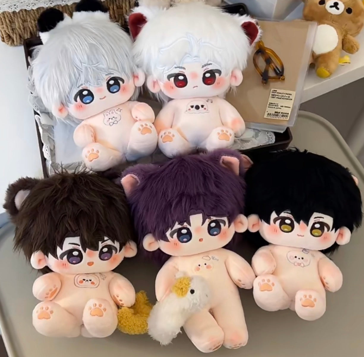 Cotton doll & Cloths