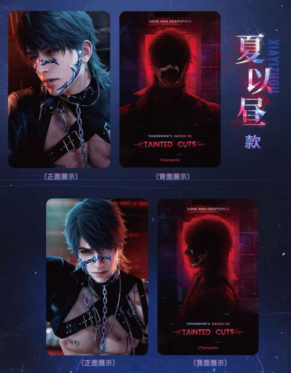 *PREORDER* Love and Deepspace: Tomorrow’s Catch-22 Series Holographic Photocard + Sticker Sheet Bundle