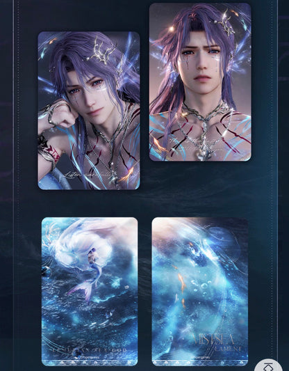 *PREORDER Love and Deepspace Rafayel Submerged Eclipse Series 4 Holographic Card Set