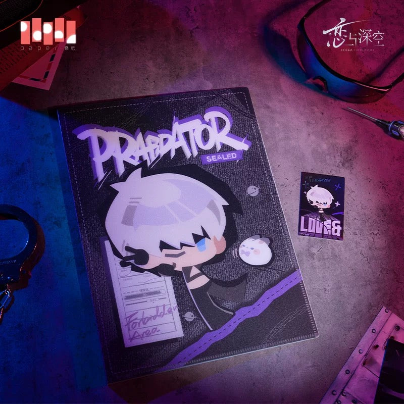 *PREORDER* Love and Deepspace: Evernit Meloride series File Folder & Mini Card Holder Set