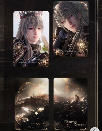 *PREORDER Love and Deepspace Xavier Fallen Crown Series 4 Holographic Card Set