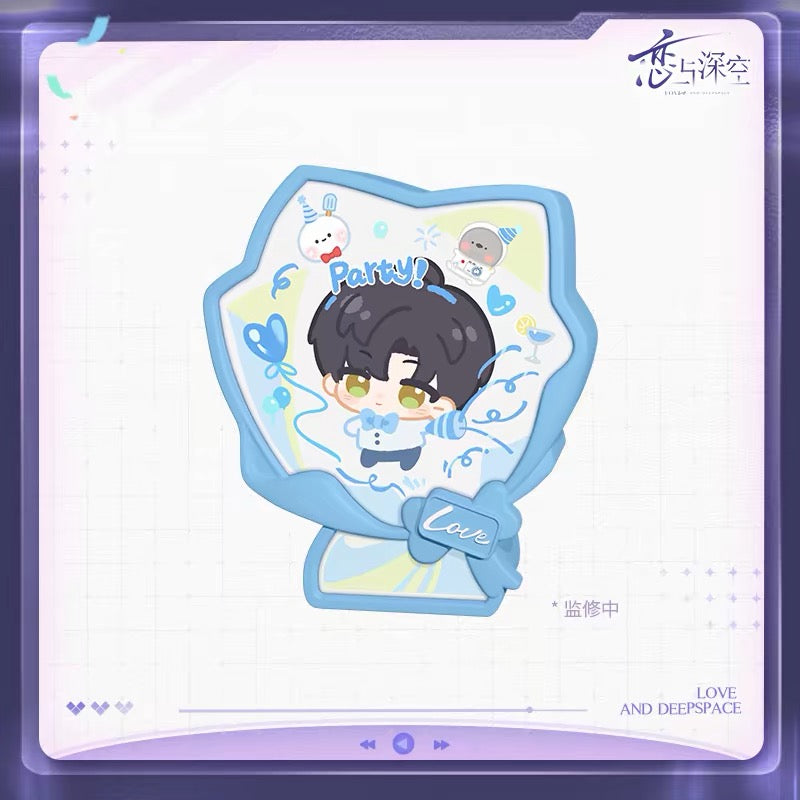 *PREORDER Love and Deepspace: Night Soirée Series Mini Night-Light Magnetic Fridge Magnet