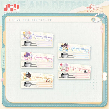 *PREORDER* Love and Deepspace: Spring Melody Cutlery Set (Chopsticks & Spoon)