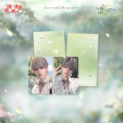*PREORDER* Love and Deepspace: Spring and Flowers Series Holographic Photocard + Sticker Sheet Bundle