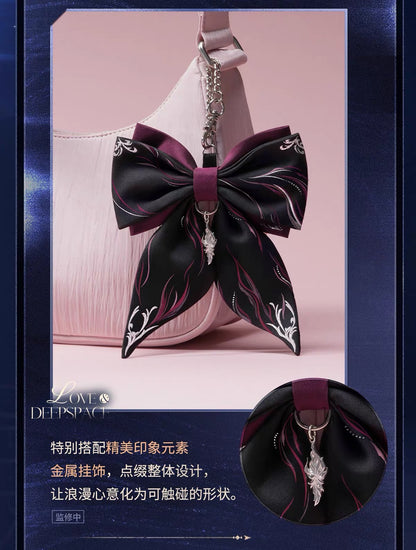 *PREORDER Love and Deepspace: Witnessed by Deepspace Series Bow Tie Keychain