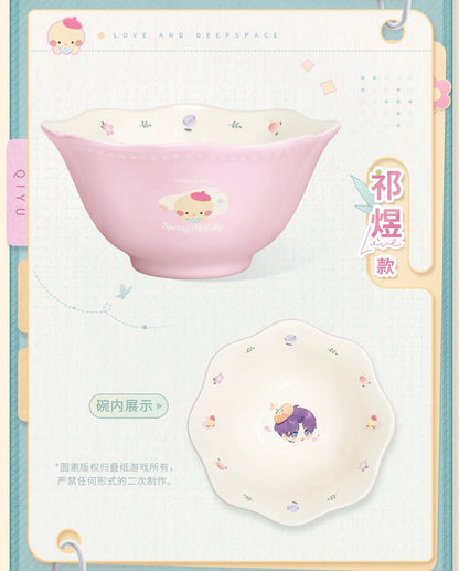 *PREORDER* Love and Deepspace: Spring Melody Series Rice Bowl