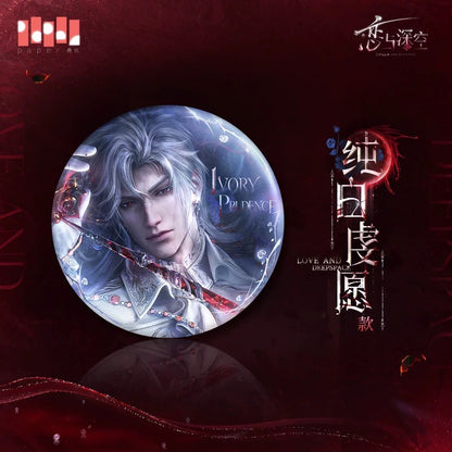 *PREORDER Love and Deepspace Sylus Where Silverwings Rest Series Badge