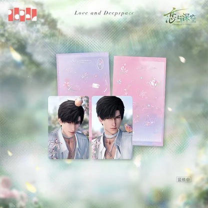 *PREORDER* Love and Deepspace: Spring and Flowers Series Holographic Photocard + Sticker Sheet Bundle