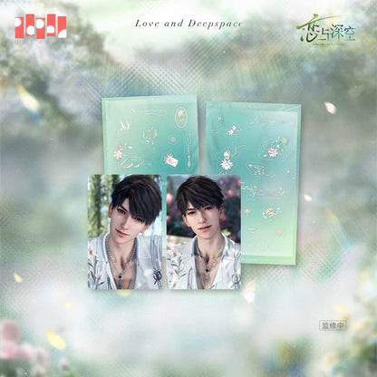 *PREORDER* Love and Deepspace: Spring and Flowers Series Holographic Photocard + Sticker Sheet Bundle