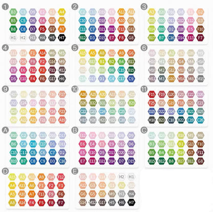 Fuse Beads 221 Colors 2.6mm