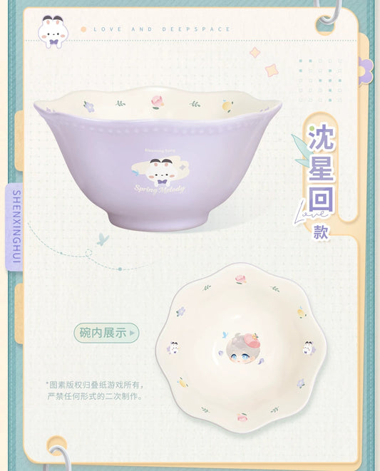 *PREORDER* Love and Deepspace: Spring Melody Series Rice Bowl