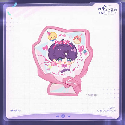 *PREORDER Love and Deepspace: Night Soirée Series Mini Night-Light Magnetic Fridge Magnet
