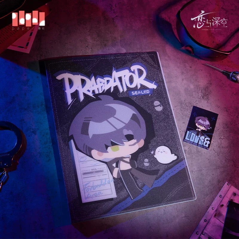 *PREORDER* Love and Deepspace: Evernit Meloride series File Folder & Mini Card Holder Set