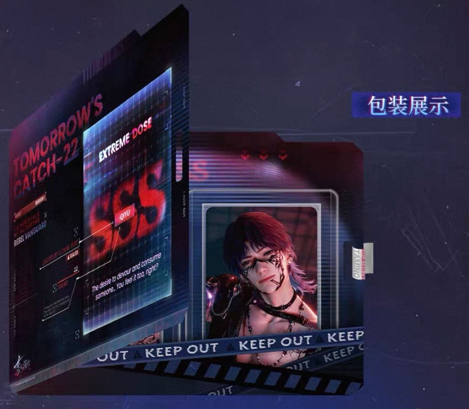 *PREORDER* Love and Deepspace: Tomorrow’s Catch-22 Series Holographic Photocard + Sticker Sheet Bundle