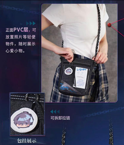 *PREORDER* Love and Deepspace: Evernit Meloride series Denim Crossbody Bag