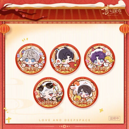 *PREORDER* Love and Deepspace: Yangyang Lucky Sheep Series Life Winner Quicksand Badge
