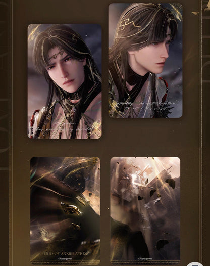 *PREORDER Love and Deepspace Zayne Edge of Continuum Series 4 Holographic Card Set