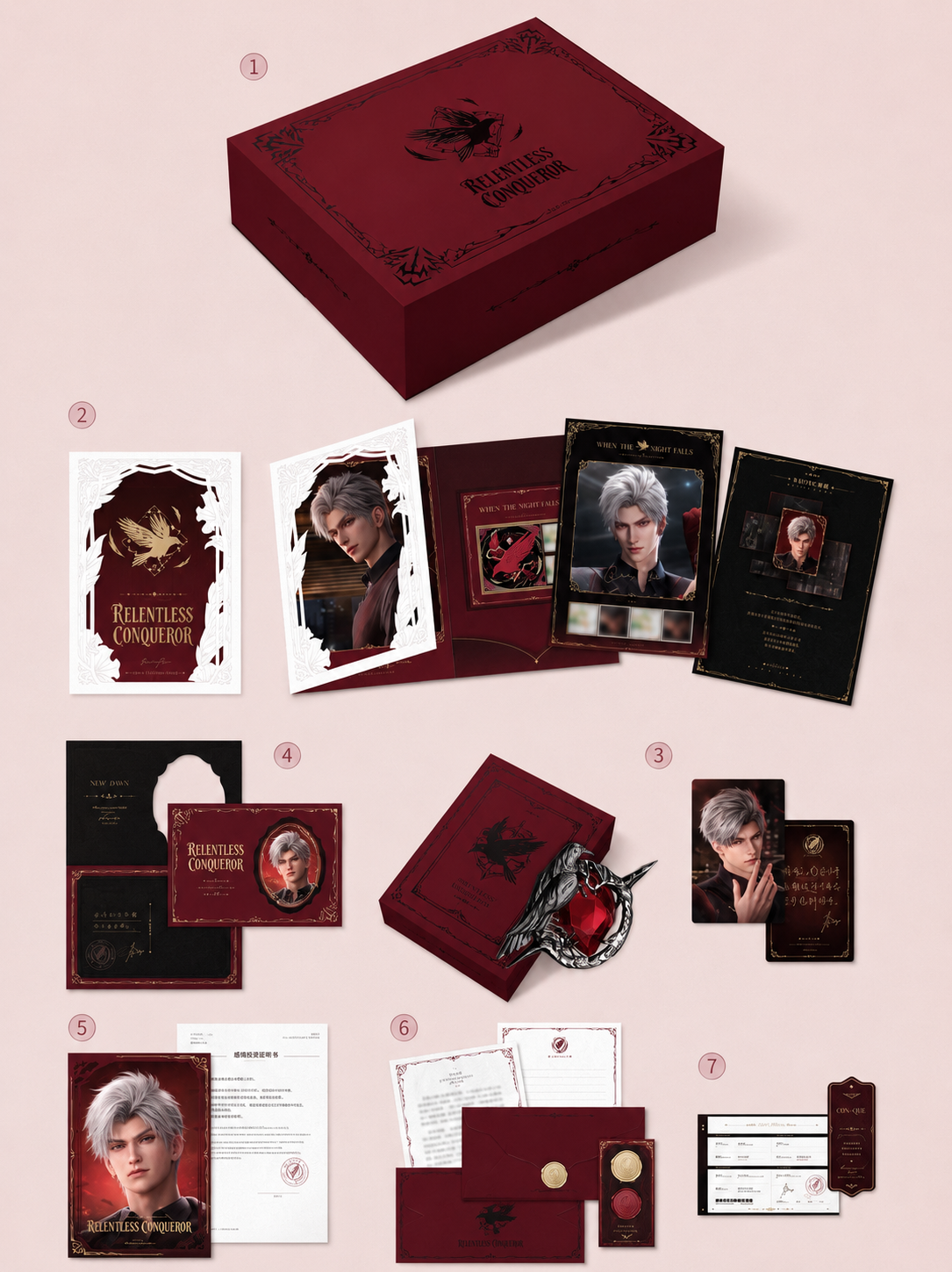 *PREORDER Love and Deepspace Echoes of the Past Series Gift Box