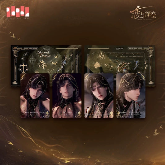*PREORDER Love and Deepspace Zayne Edge of Continuum Series 4 Holographic Card Set