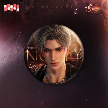 Love and Deepspace: Nightly Rendezvous series Metal Pin
