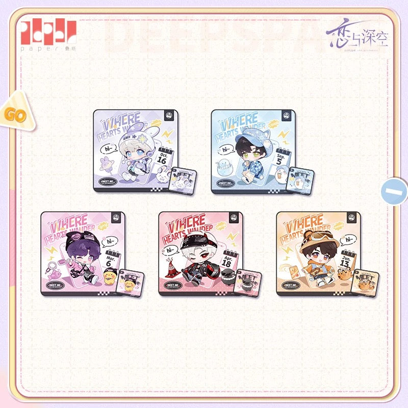 *PREORDER Love and Deepspace Where Hearts Wander Series Multi-Functional Storage Bandana Cloth