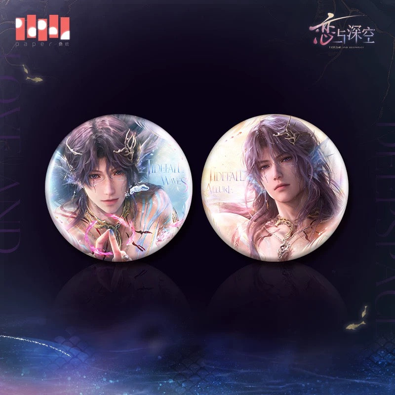 *PREORDER Love and Deepspace Rafayel Submerged Eclipse Series Badge