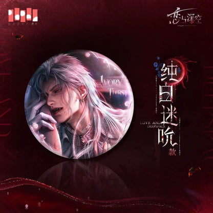 *PREORDER Love and Deepspace Sylus Where Silverwings Rest Series Badge