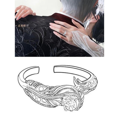 Love and Deepspace Wedding Ring with Ring Box