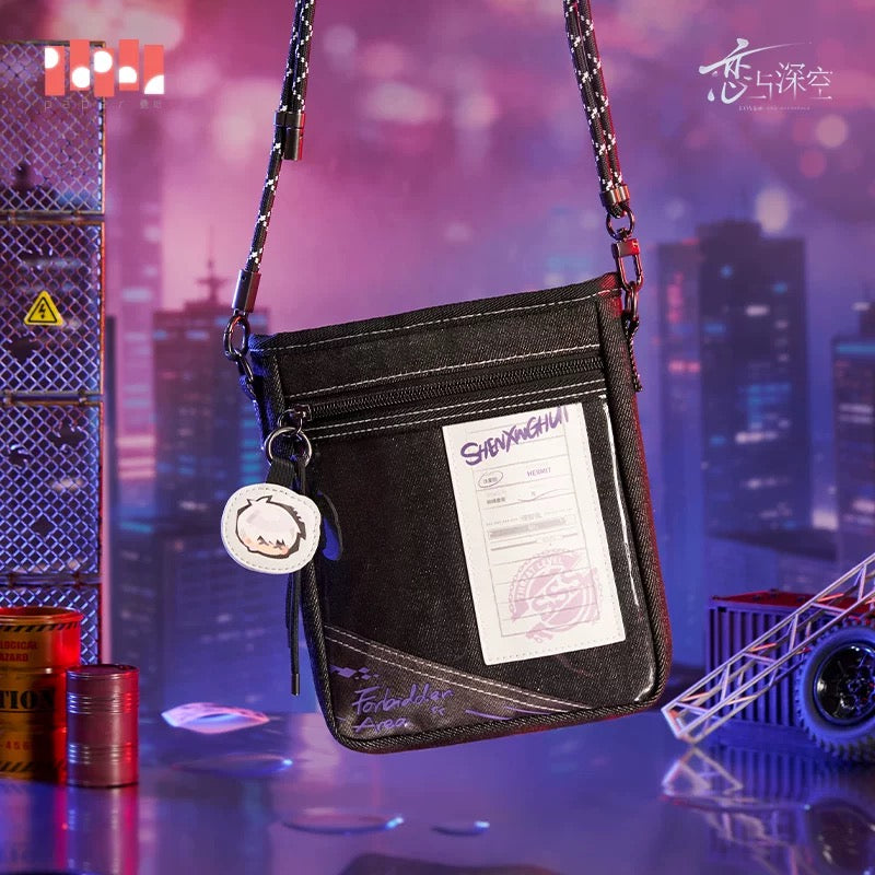 *PREORDER* Love and Deepspace: Evernit Meloride series Denim Crossbody Bag