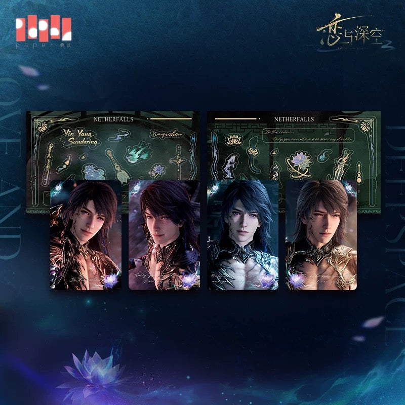 *PREORDER Love and Deepspace Caleb Ghosts' Final March Series 4 Holographic Card Set
