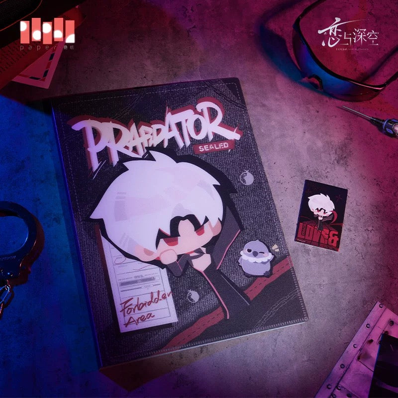 *PREORDER* Love and Deepspace: Evernit Meloride series File Folder & Mini Card Holder Set