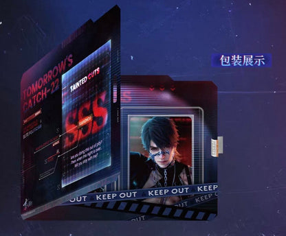 *PREORDER* Love and Deepspace: Tomorrow’s Catch-22 Series Holographic Photocard + Sticker Sheet Bundle