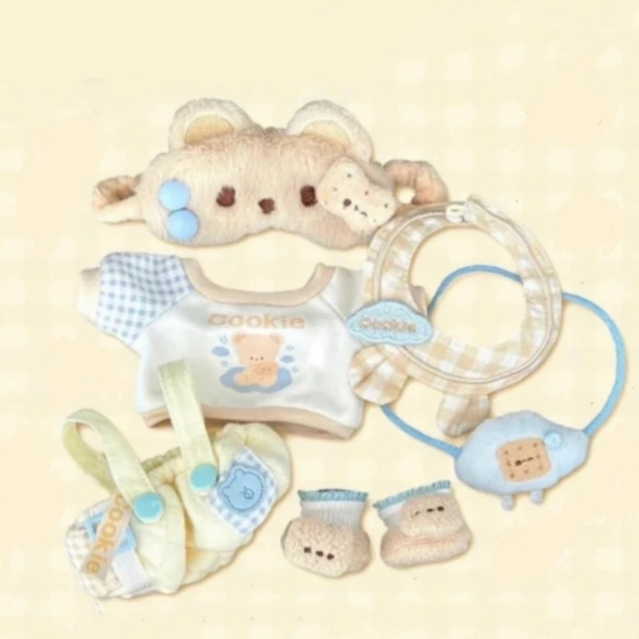 Cookie Bear Pyjama 20cm