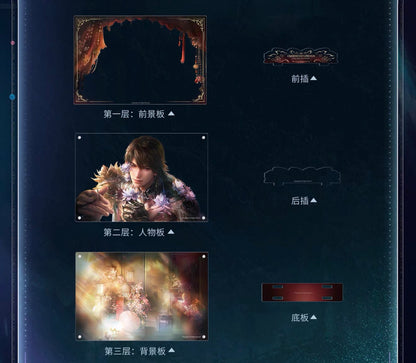 *PREORDER Love and Deepspace Caleb Ghosts' Final March Series Multi-Layer Decoration Stand