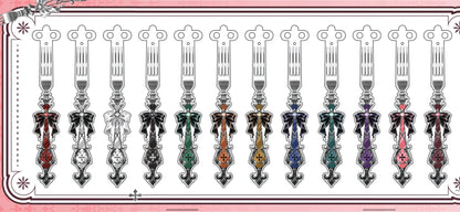 Gothic Fork Badge & Card Display Holder