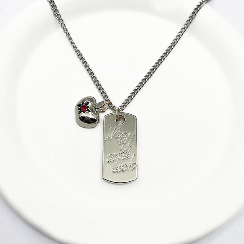 Love and Deepspace Caleb Apple Necklace