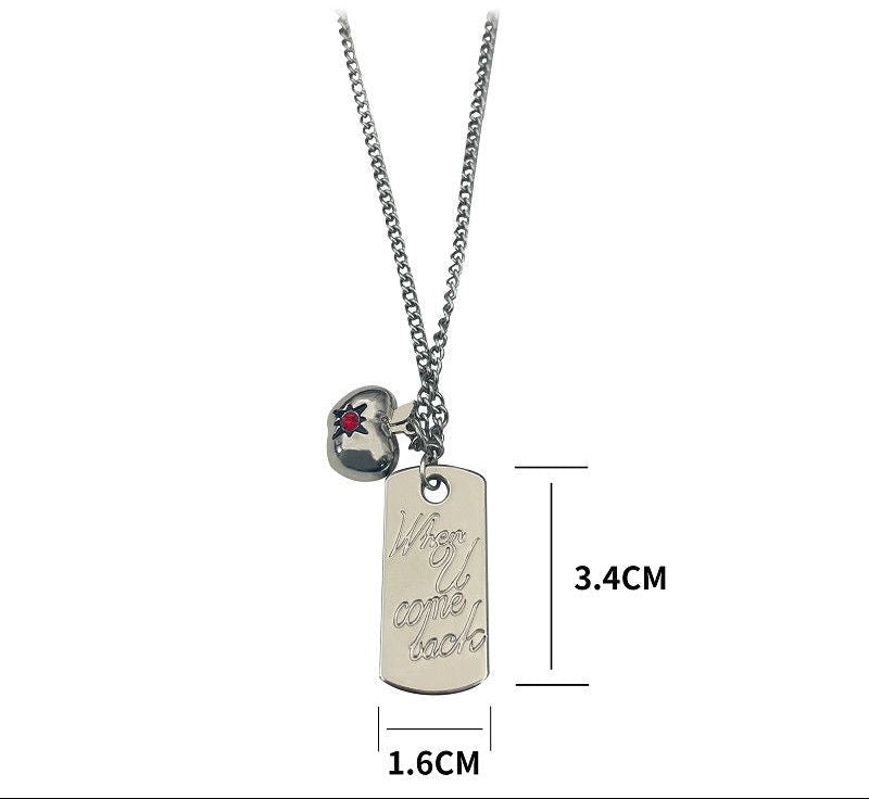 Love and Deepspace Caleb Apple Necklace